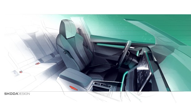 Design of the new Skoda Elroq.