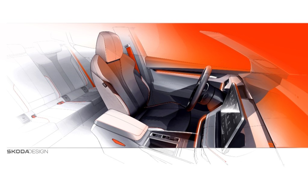 Design of the all-new Skoda Elroq.