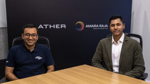 Tarun Mehta, Co-founder & CEO, Ather Energy & Vikramaditya Gourineni, Executive Director, Amara Raja Energy & Mobility Ltd