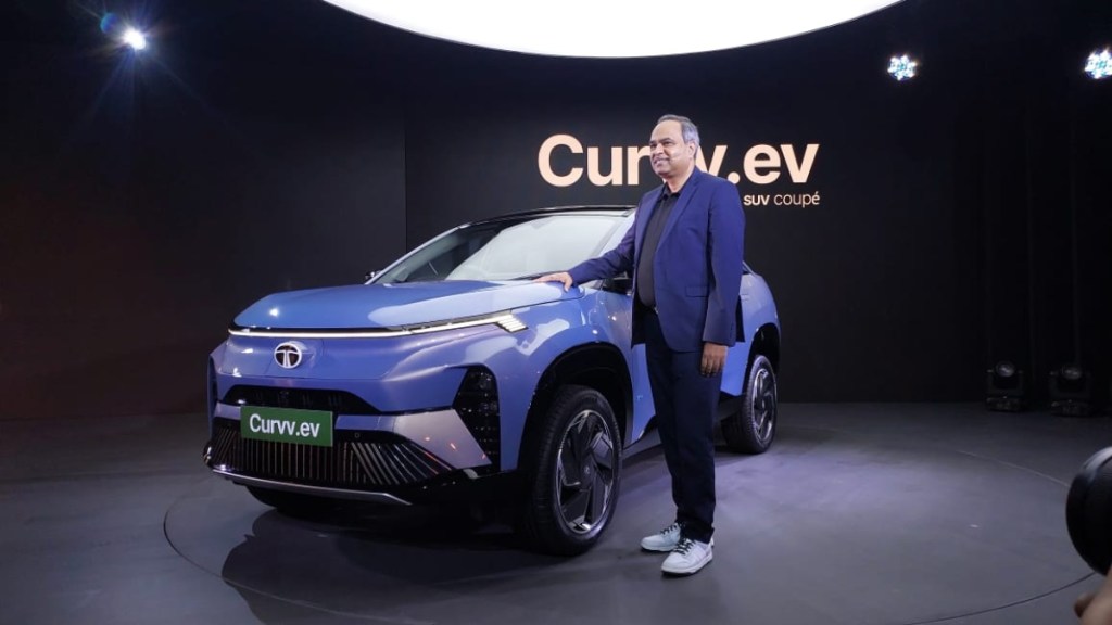 Tata Motors enters the market with new mid-size SUV, Curvv EV.