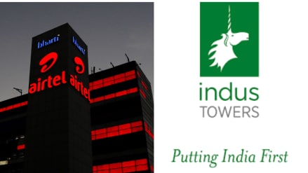 Bharti Airtel's shareholding in Indus Towers, Indus Tower Share Price,