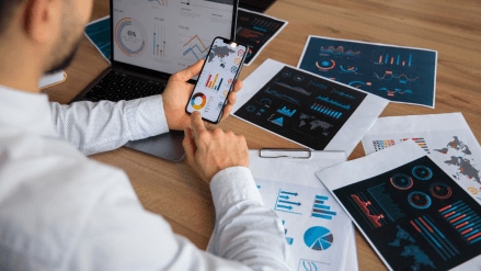 The market for predictive analytics software was valued at $5.29 billion in 2020 and is forecasted to grow to $ 41.52 billion by 2028, according to Statista. (Image Credits: Freepik)