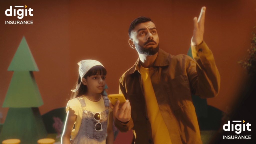 A snippet from the ad. (Image Credits: Digit Insurance)
