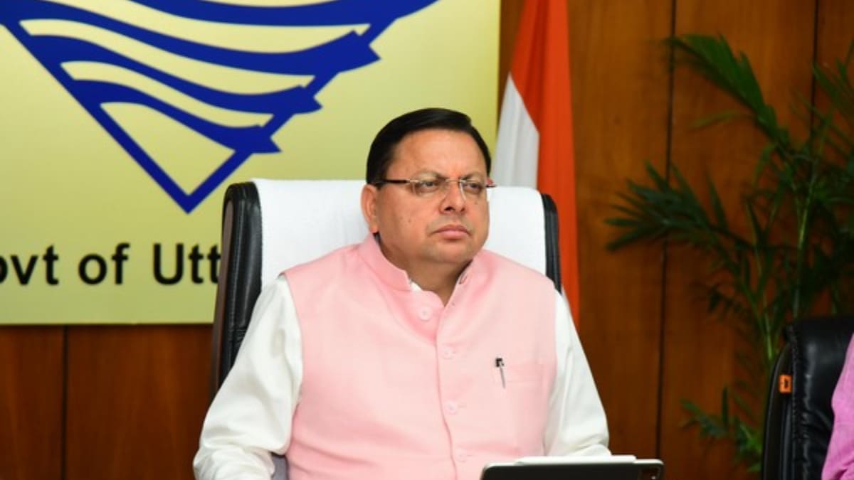 Uttarakhand Chief Minister Pushkar Singh Dhami.