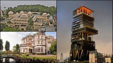 most expensive houses, bollywood houses, mannat, mannat images, Antilia images, mukesh ambani, Gautam Singhania house, Gautam Singhani house images, JK House, lifestyle