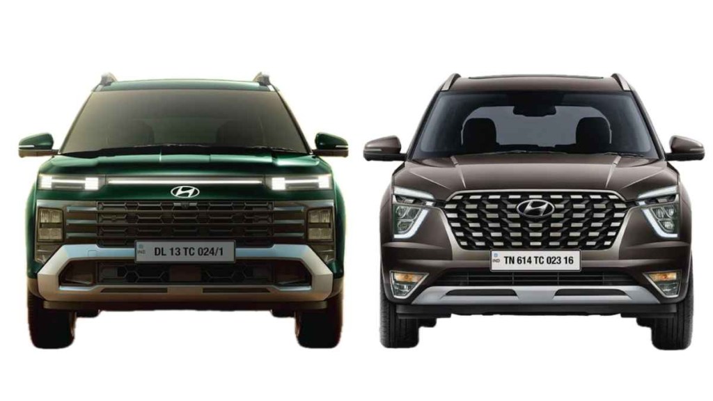 hyundai alcazar new vs old