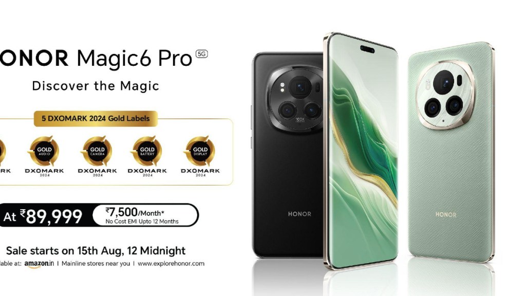 Honor Magic 6 Pro with Qualcomm Snapdragon 8 Gen 3 processor, 180MP telephoto camera launched in India