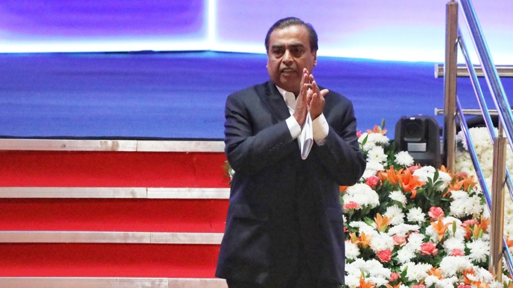 Reliance Industries Chairman Mukesh Ambani, 47th AGM Reliance Industries Chairman Mukesh Ambani, 47th AGM
