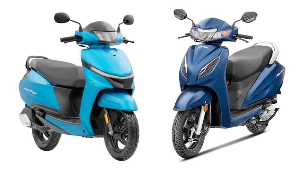 tvs jupiter vs honda activa