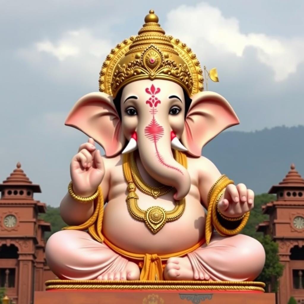 AI generated image I Ganesh Chaturthi 2024: You won’t believe how adorable this AI-generated Ganesha looks