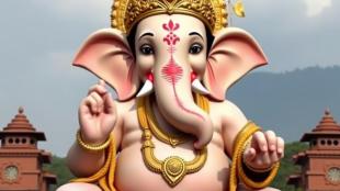 AI generated image I Ganesh Chaturthi 2024: You won’t believe how adorable this AI-generated Ganesha looks