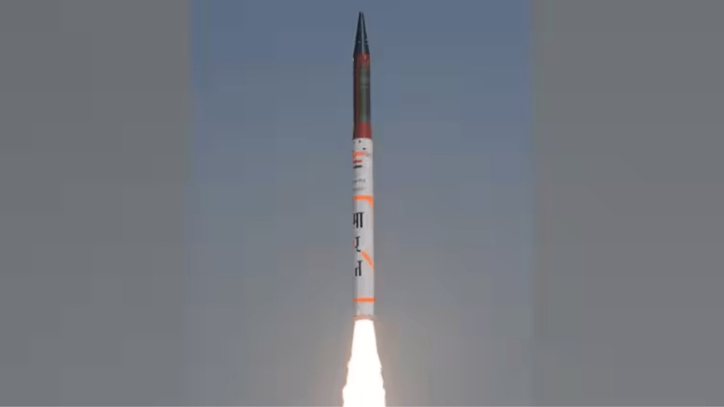Agni-4 Ballistic Missile Test