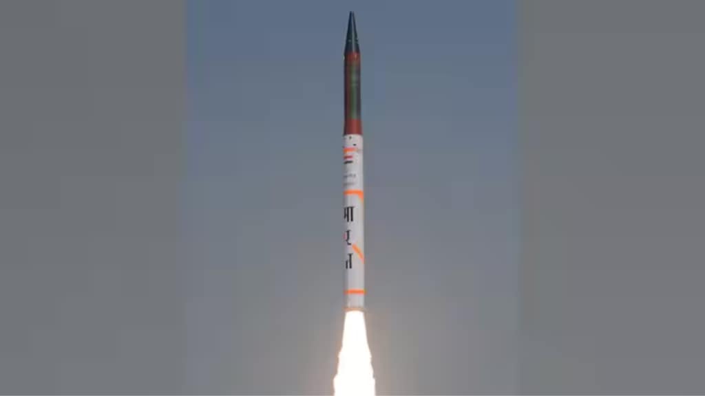 Agni-4 Ballistic Missile Test