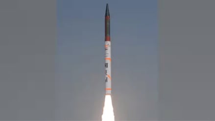 Agni-4 Ballistic Missile Test