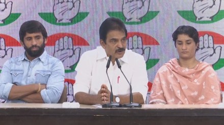 Haryana Assembly polls 2024: Vinesh Phogat, Bajrang Punia join Congress