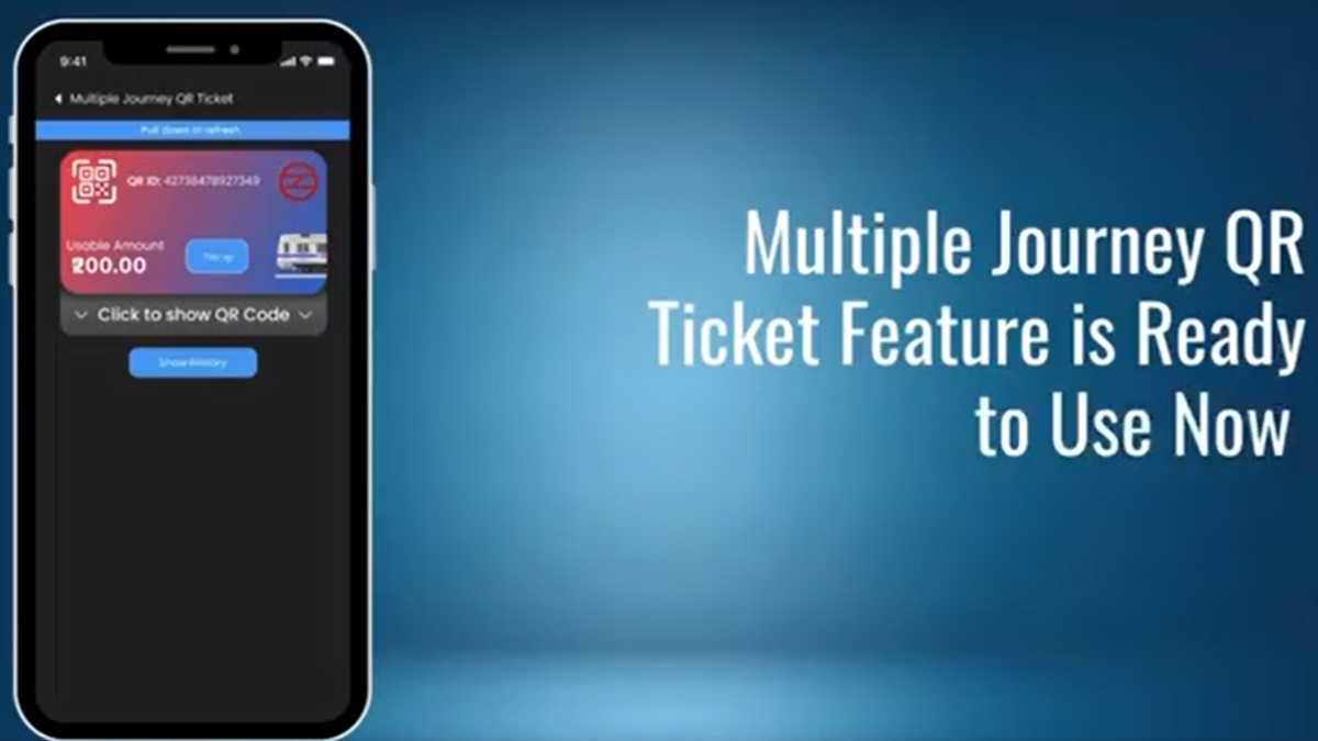 Delhi Metro launches ‘Multiple Journey QR Ticket’ feature – Here’s how to generate QR codes Delhi Metro launches ‘Multiple Journey QR Ticket’ feature – Here’s how to generate QR codes