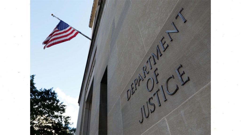 Department of Justice Department of Justice