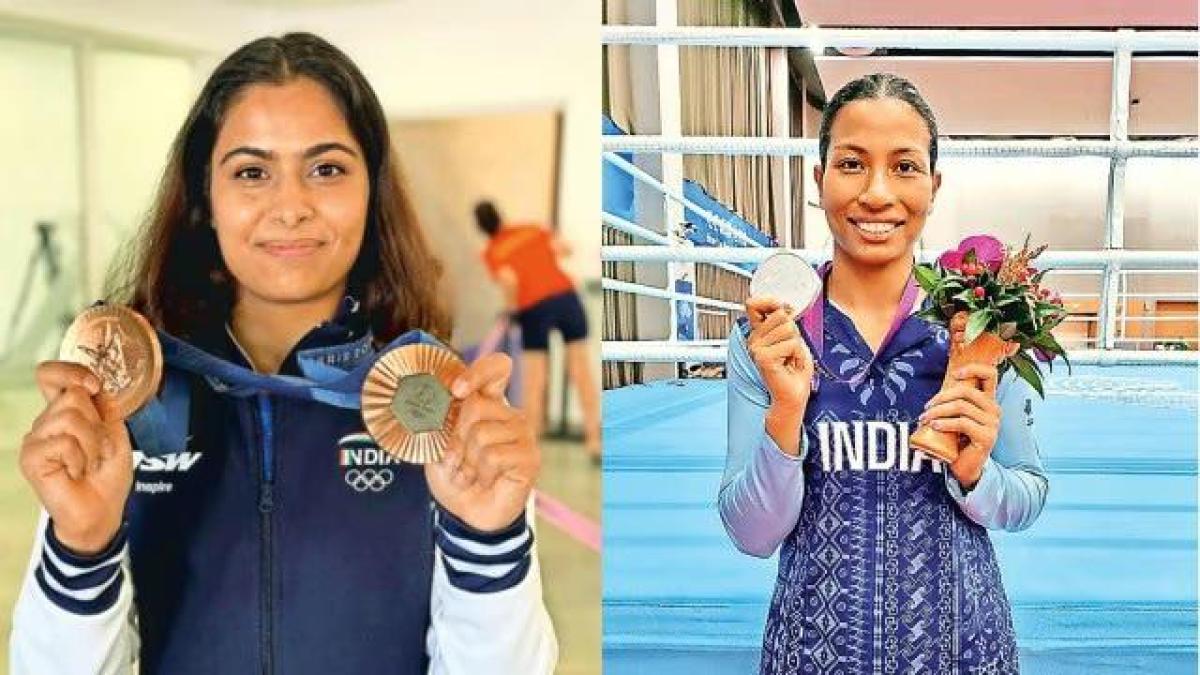 Manu adda, Lovlina adda, Manu Bhaker, Lovlina Borgohain, Manu Bhaker interview, Lovlina Borgohain interview, Indian express news