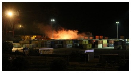 Intense Israeli airstrikes ravage Central Syria, casualties and widespread fires mark a night of chaos