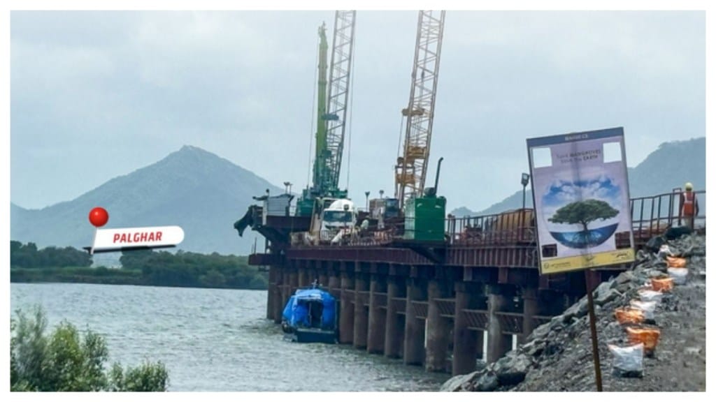 Mumbai-Ahmedabad Bullet Train: The Vaitarna River spans in Nashik and Palghar district of Maharashtra.
