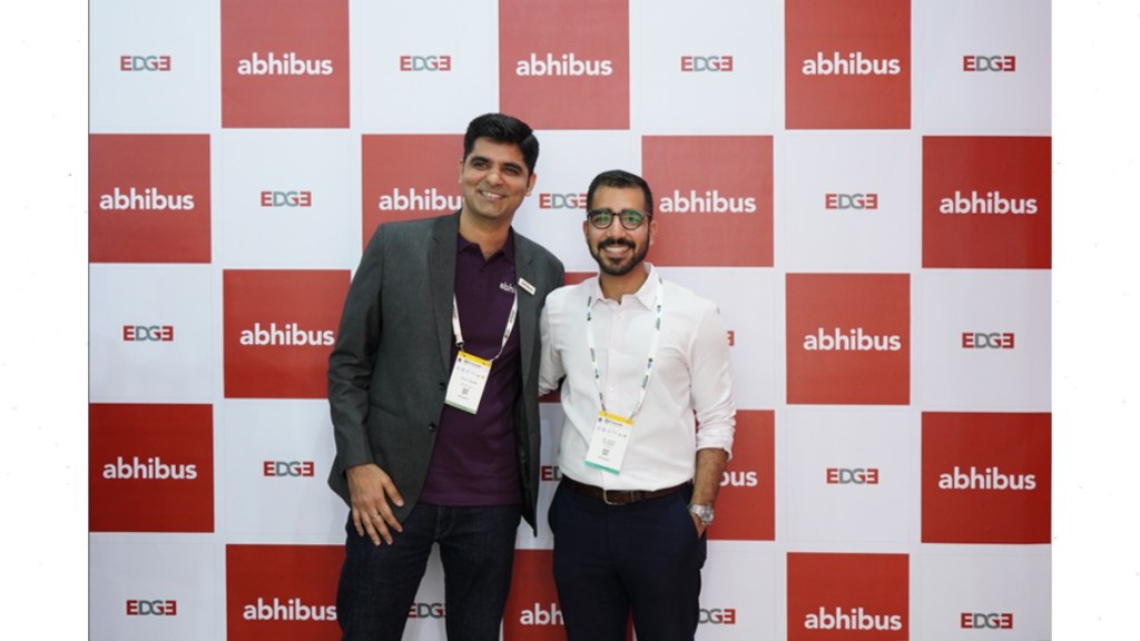 From L to R - Rohit Sharma, COO, AbhiBus and Surya Khurana, Managing Director, FlixBus