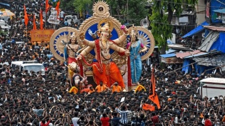 In Mumbai, the city administration made extensive preparations to ensure a safe and smooth festival. (Image: ANI)