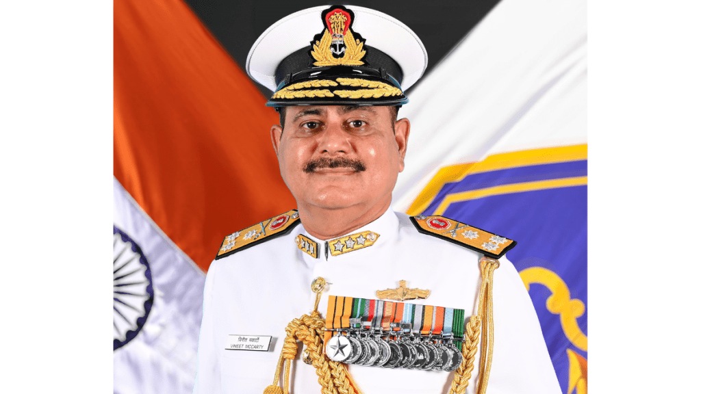 Vice Admiral Vineet McCarty, AVSM is a graduate of Defence Services Staff College, Wellington and National Defence College, New Delhi Vice Admiral Vineet McCarty, AVSM is a graduate of Defence Services Staff College, Wellington and National Defence College, New Delhi