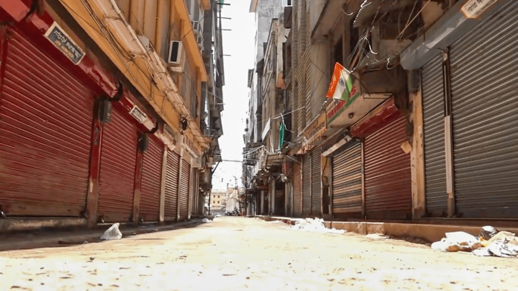 A curfew was imposed in Imphal following a clash between students and security forces during a student-led march to Raj Bhavan in the state capital. (Photo: PTI) A curfew was imposed in Imphal following a clash between students and security forces during a student-led march to Raj Bhavan in the state capital. (Photo: PTI)