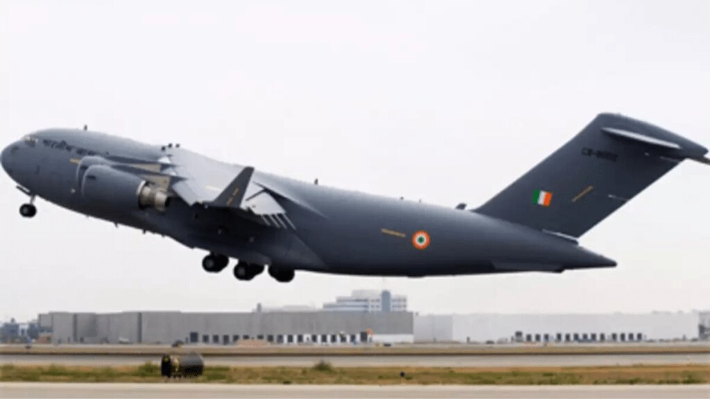 The efficient loading and coordination of aid were managed by the C-17 team at Hindan