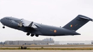 The efficient loading and coordination of aid were managed by the C-17 team at Hindan