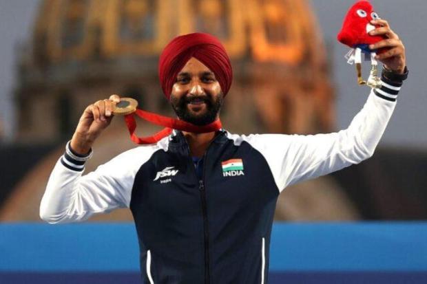 Harvinder Singh became the first Indian archer to win a Paralympic gold medal in the final of the men's Individual Recurve Open. (Getty)