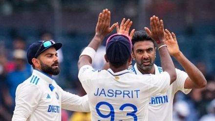 India defeated Bangladesh by 280 runs in the first test on Sunday, led by Ravichandran Ashwin
