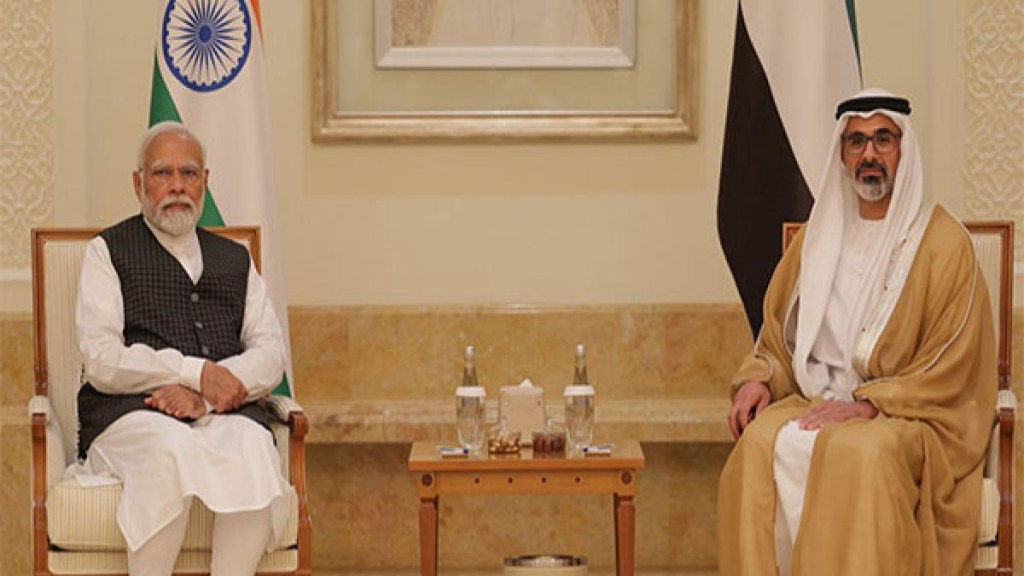 Why is the Crown Prince of Abu Dhabi's visit to India crucial?