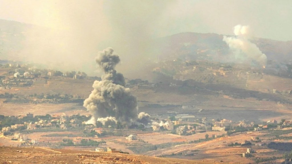 Israel intensifies airstrikes on Lebanon as Hezbollah targets Mossad headquarters, fires rockets. (Image: AP)