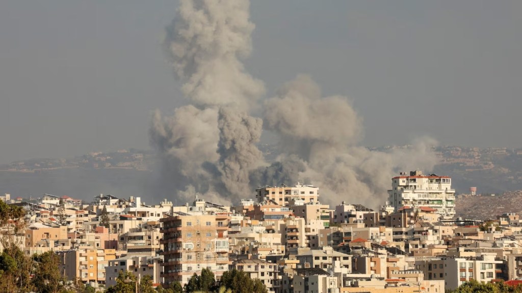 Israel intensifies airstrikes on Hezbollah command in Beirut, thousands flee amid rising tensions Israel intensifies airstrikes on Hezbollah command in Beirut, thousands flee amid rising tensions