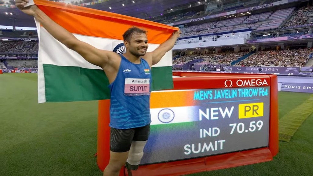 Sumit Antil’s ‘sweet sacrifice’ and sleepless nights drove his Paralympic victory. (Image Source: PTI)