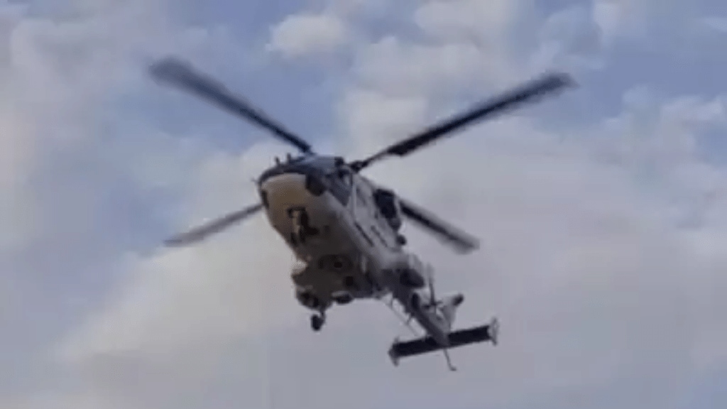 Indian Coast Guard helicopter crash Indian Coast Guard helicopter crash
