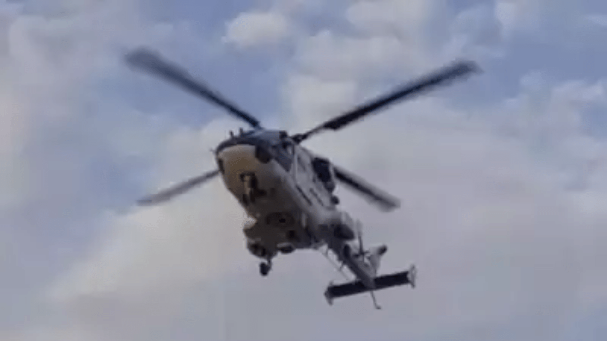 Indian Coast Guard helicopter crash Indian Coast Guard helicopter crash