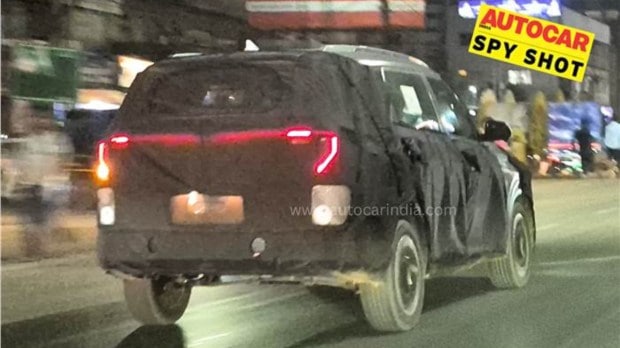 Kia Carens EV spied