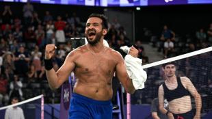 para badminton, nitesh kumar, paris paralympics 2024, paris games