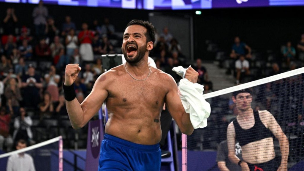 para badminton, nitesh kumar, paris paralympics 2024, paris games