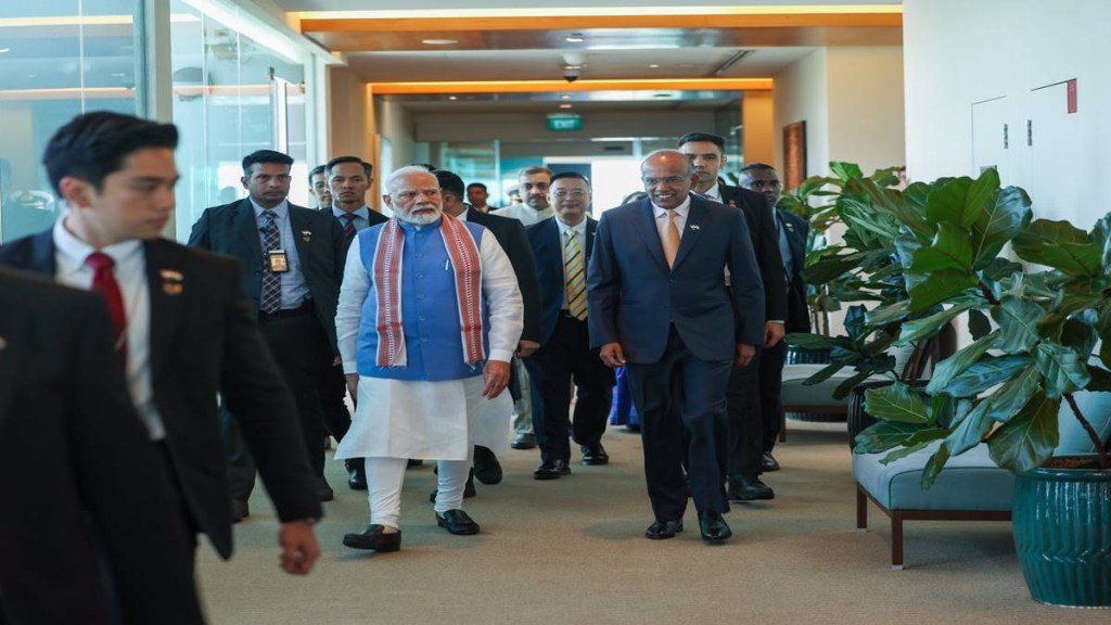PM Modi Singapore visit PM Modi Singapore visit