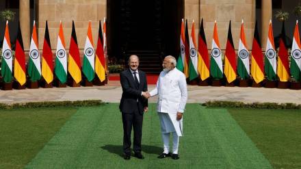 PM Modi with Scholz
