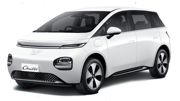 Pristine white MG Windsor