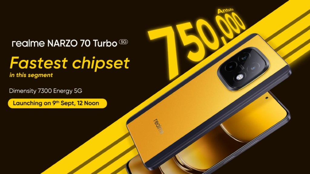 Realme Narzo 70 Turbo 5G launch India