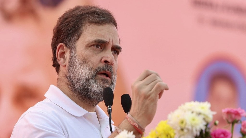 Congress leader Rahul Gandhi.