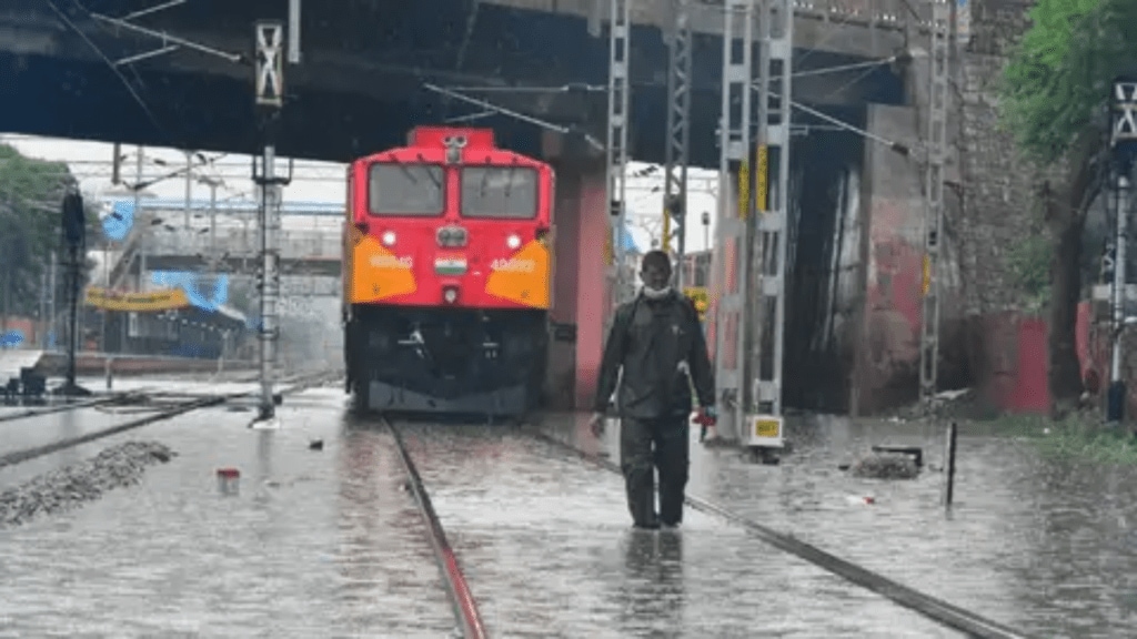 Rajasthan Rains: Railways Rajasthan Rains: Railways