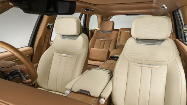 Range Rover Ranthambore Edition interiors