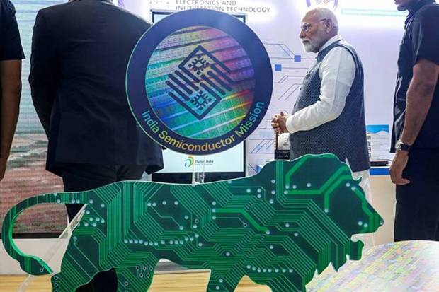 During the inaugural function, PM Modi stated that India is the 8th country in the world that has organized a grand event for the Global Semiconductor industry. (Photo source: PTI)
