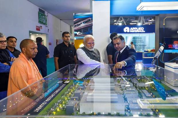 PM Modi while addressing the event also stated, ‘’In the 21st century of Bharat, the chips are never down. Today, we can give assurance to the world that when chips are down, you can bet on India.’’ (Photo source: PTI)